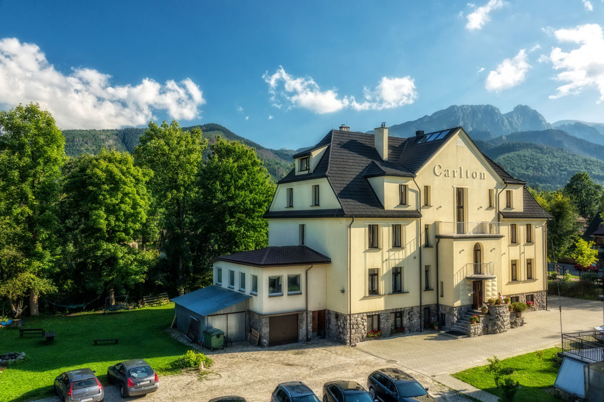 Willa Carlton Закопане горы Татры Адпачынак у польскіх гарах