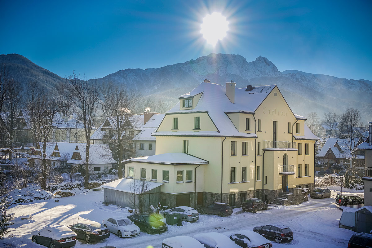 Willa Carlton Закопане горы Татры Адпачынак у польскіх гарах